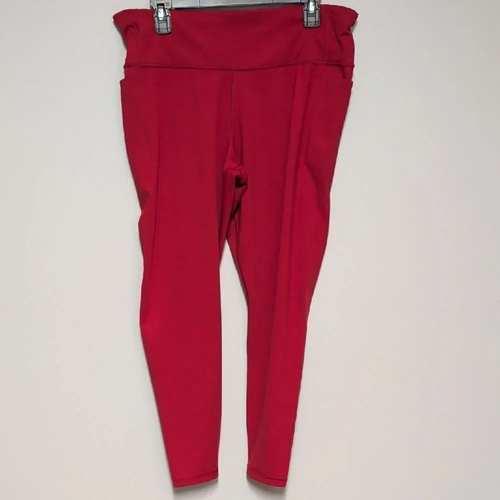 GAP Women's Vibrant Red Leggings